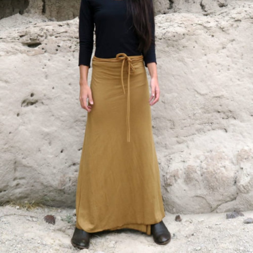 Gaia Conceptions Simplicity Long Wrap Skirt